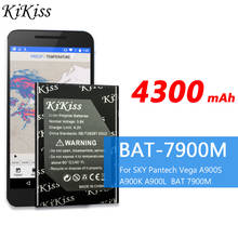 BAT-7900M  4300mAh High Capacity Smart Phone Battery For SKY Pantech Vega A900S/A900K/A900L BAT 7900M +Track Code 2024 - buy cheap