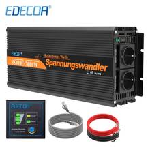 EDECOA 12V 220V 3500W / 7000W peak pure sine wave power solar inverter dc to ac power inverter 2024 - buy cheap