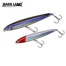 Bassland stickbait fake pencil lures long casting wobblers fishing lure artificial bionic lures for trout bass pike sea fishing 2024 - buy cheap