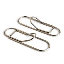 25Pcs/set Stainless Steel Pen Holder Clip for Notebook Journals Paper Clip Office Supply 2024 - buy cheap