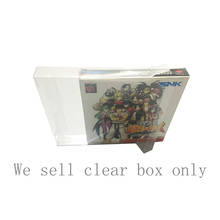 Cubierta de caja protectora de plástico para caja de exhibición, almacenamiento de tarjeta de juego SNK NGP NGPC 2024 - compra barato