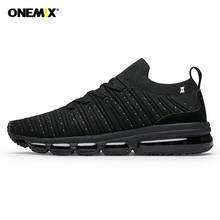 ONEMIX-zapatillas de deporte de punto 3D para hombre, zapatos de calcetín con cojín de aire, para correr al aire libre, ligeras y frescas, para caminar 2024 - compra barato
