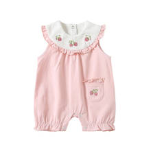 Summer Baby Rompers Embroidery Baby Girls Clothing Kids Jumpsuits Newborn Baby girls Clothes 0-2Y 2024 - buy cheap