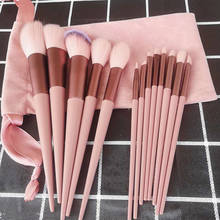 Makeup Brush Set Super Soft Face Eyeshadow Foundation Eyeliner Eyelash Lip Makeup Brush Pouched Beauty Tool Net Red Concealer 2024 - buy cheap