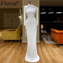 Dubai Couture-Vestidos de Noche formales para mujer, vestido largo musulmán de sirena para fiesta nocturna, elegante, color blanco, 2020 2024 - compra barato