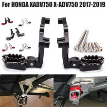 For HONDA XADV X-ADV 750 XADV750 X-ADV750 2017 2018 2019 Motorcycle Folding Foot Pegs Footrest Passenger Rear Foot Rest FootPegs 2024 - buy cheap