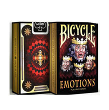 Cartas de juego de 1 cubierta para bicicleta, cartas de juego regulares, cartas traseras para jinete, trucos de magia, accesorios de magia 2024 - compra barato