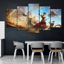 5 Piece Cartoon Pictures Artwork Game Torment: Tides of Numenera Game Art Poster Paintings Canvas for Home Decor Wall 2024 - buy cheap