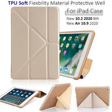 For iPad 10.2 inch 7th 8th Generation model A2270 A2197 A2198 Tablet Case for iPad 10.2 2019 2020 Protective Shell Auto Wake 2024 - buy cheap