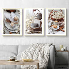 Tea Bread Egg Food Canvas Painting Modern Home Decoration Wall Art Picture For Kitchen Decor Nordic Posters And Prints Decation 2024 - buy cheap