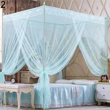 Durable Romantic Princess Lace Canopy Mosquito Net No Frame for Twin Full Queen King Bed Home Room Supplies Accessories Products 2024 - buy cheap