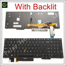 Original Backlit English Keyboard for Lenovo thinkpad E580 L580 L590 P52 P72 E590 E585 E595 T590 P53S 01YP680 01YP640 01YP560 US 2024 - buy cheap