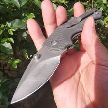 8CR15MOV стальной складной нож портативный карманный нож острый спасательный нож для кемпинга, охоты, выживания, активного отдыха, мужской подарок 2024 - купить недорого