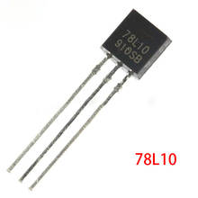 10 pces 78l10 10v a-92 transistores grandes da microplaqueta original autêntico 2024 - compre barato