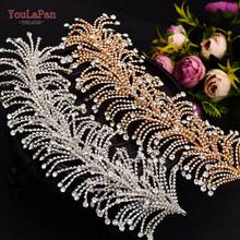 YouLaPan HP378 Hot Sale Wedding Headband for Women Fashion Hair Jewelry Luxury Bridal Headband Handmade Rhinestone Tiara 2024 - buy cheap