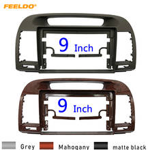 FEELDO Car Radio Audio 2Din Fascia Frame Adapter For Toyota Camry 9" Big Screen CD/DVD Player Dash Fitting Panel Frame Kit 2024 - buy cheap