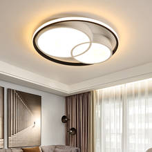 Minimalism modern LED ceiling lights led plafond black/white ceiling lamp for living room light dining bedroom lampara techo 2024 - buy cheap