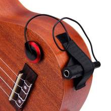 70% Hot Sale Portable Acoustic Piezo Contact Microphone Pickup Guitar Violin Mandolin Ukulele 2024 - buy cheap
