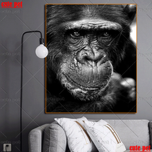5D DIY Diamond Painting  Animal orangutan Hot selling home art cross stitch full square round Drill embroidery Apes mosaic decor 2024 - buy cheap