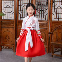 Trajes infantis hanfu, roupas infantis tradicionais para meninos e meninas c55320ch 2024 - compre barato