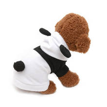 Abrigo de lana con forma de Panda para mascota, ropa para cachorro, perro, pulóver, disfraz de dibujos animados, prendas de vestir para mascotas, productos para Otoño e Invierno 2024 - compra barato