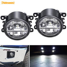 LED Fog Light For Jeep Renegade Compass Cherokee 30W 3000LM Car Front Bumper Fog Lamp Daytime Running Light DRL 12V 2024 - buy cheap