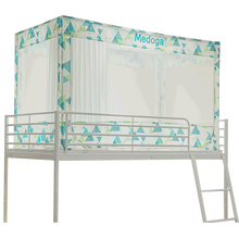 Модная летняя Студенческая спальня москитная сетка, одна кружевная двухъярусная кровать, занавески, украшение для дома, защита для детей 2024 - купить недорого
