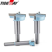 Tideway Industrial Grade Long Woodworking Hinge Hole Opener Tungsten Carbide Drill Router Bits Reamer Overlength 87.5mm-120mm 2024 - buy cheap