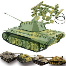 4D Tank Model Building Kits Military Assembly Educational Toys Decoration Material Panther Tiger Turmtiger Assault 2024 - buy cheap