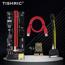 TISHRIC-adaptador extensor para GPU Miner Mining PCI PCI-E, Cable de extensión de gráficos, 5 piezas, nuevo 009S Riser Card Express 1X 4x 8x 16x 2024 - compra barato