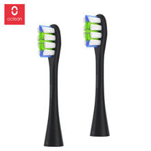Cabeça de escova de dente oclean, original, para oclean x pro x one zi, de todas as séries, escovas de dentes elétricas 2024 - compre barato