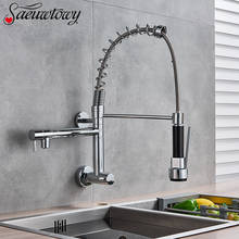 Only Cold Water  In-Wall Spring Kitchen Faucet Hand-Held Nozzle Kitchen Faucet Balcony Basin 360 Degree Rotating Kitchen Tap 2024 - buy cheap