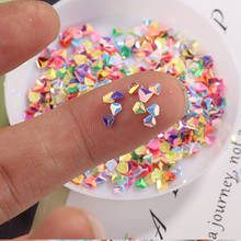 3mm Diamond Shape Sequins Mixed Colors 3D Triangle Sequin Paillettes Party Craft,DIY Nail arts,Wedding Decoration confetti 10g 2024 - buy cheap