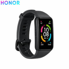 Honor-pulsera inteligente Band 6 con Bluetooth 1,47, reloj inteligente deportivo con Pantalla AMOLED de 5,0 pulgadas, NFC opcional, control del oxígeno en sangre 2024 - compra barato