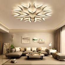 Lámparas de techo LED acrílicas creativas, luces de techo para interiores y residenciales, accesorio de Iluminación comercial y de oficina 2024 - compra barato