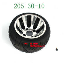 2019 hot sale  GO KART KARTING ATV UTV Buggy 205/30-10 Inch Wheel Tubeless Tyre Tire With Aluminum Alloy Hub 2024 - buy cheap