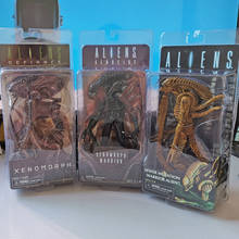 Neca rex e alienígena, coleção de figuras de ação com 7 polegadas, circulação nas costas guerreiro, rex e cavalo 2024 - compre barato