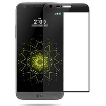 Закаленное стекло с полным покрытием для LG G5, 2 шт., черное, изогнутое, защитная пленка для экрана H850, VS987, H820, LS992, H830, стекло 2024 - купить недорого