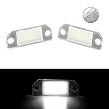 Luces LED Canbus para matrícula de coche, lámpara blanca de 12V para Ford Focus MK2 2003 2004 2005 2006 2007 2008, 2 uds. 2024 - compra barato