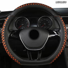 Ligoligo capa de volante de carro de couro, para lexus is250 rx300 rx330 rx 350 gx470 nx rx ct200h gs300 gs 2024 - compre barato