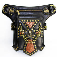 Steampunk bolsas de perna e cintura femininas, colete estilo vitoriano para homens, motocicleta, coxa, cinto, mochila de ombro mensageiro 2024 - compre barato