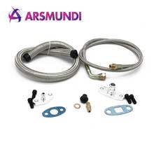 T3, T4, T35, T40, T60, T67, T70, T76 Turbos Turbo Oil /Water Feed Drain Fitting Line Kit EP-WXB10 2024 - buy cheap