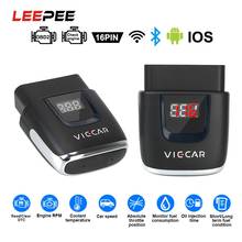 Viecar-herramienta de diagnóstico automático de coche, lector de código V2.2, Mini OBD II, tipo C, Bluetooth 4,0, ELM 327, escáner USB para Android/IOS 2024 - compra barato