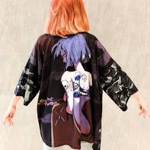 Kimono Women Haori Japanese Yukata Female Geisha Kimono Japanese Streetwear Obi Women Cardigan Cosplay Harajuku Shirt   FF2016 2024 - buy cheap