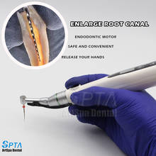 SPTA 16:1 Contra Angle Low Speed  Turbine Handpiece with Reciprocating Root Canal File Endodontic Treatment Dentistry Materials 2024 - buy cheap