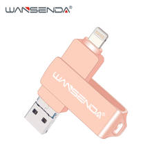 WANSENDA OTG USB 3.0 Flash Drive Pen Drive for iOS/Android/PC 128GB 64GB 32GB 16GB 8GB Pendrive 3 in 1 Micro USB Memory Stick 2024 - buy cheap
