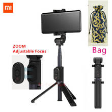 Original Xiaomi Monopod Mi Selfie Stick Zoom Bluetooth Tripod With Wireless Remote 360 Rotation Foldable For Android IOS 2024 - buy cheap