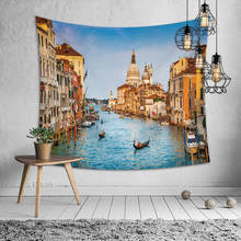 Large Tapestry Beauty Sea Beach Landscapes Wall Hanging Tapestries Home Decor Rectangle Bedroom Wall Art Tapestry 2024 - buy cheap