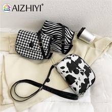 Popular Simple Female Daily Bag Casual Women PU Leather Mini Saddle Bags Flap Small Youth Ladies Simple Versatile Bag 2024 - buy cheap