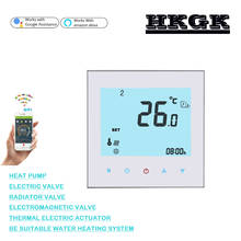 Underfloor Warm System WIFI thermostat 24VAC 95~240VAC for valve radiator NC/NO 2024 - buy cheap